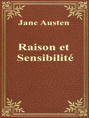 cover image of Raison et Sensibilité